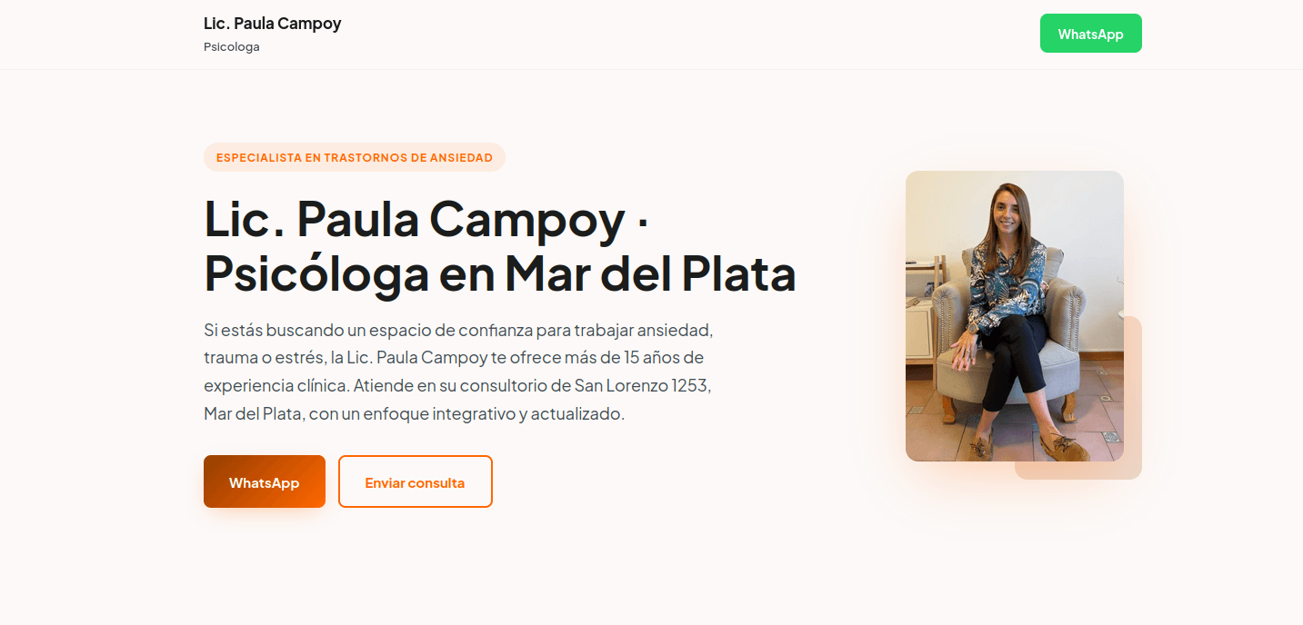 Lic. Paula Campoy